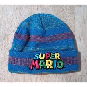Super Mario Stocking Cap Multicolored